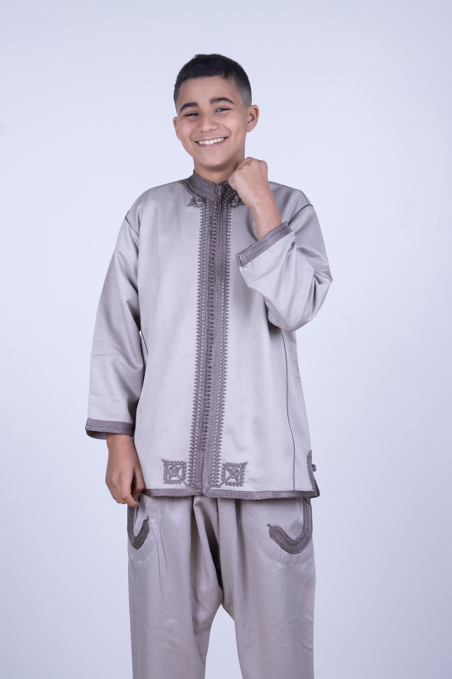 Jabadour avec Jellaba – Tissu Mlifa